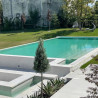 Piscină privată Izvorani cu Serena Bianco De la Rosa Gres