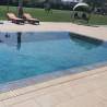 Piscină privată Smeura cu Mistery Blue Stone și Mistery Sand de la Rosa Gres