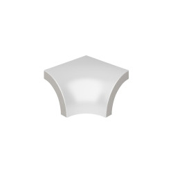 Colț îmbinare 2 racorduri de muchie și un racord de colț Aqua Blanco