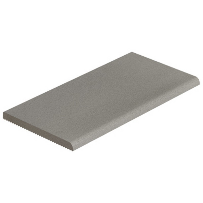 Plintă sau terminație din gresie antiacidă și antibacteriană Indu Grey