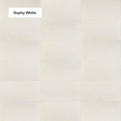 Sophy white gresie portelanata panel