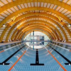 Gresie piscină Plomo