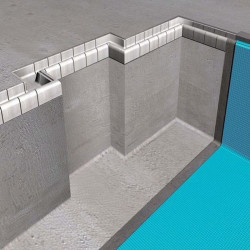 Margine piscina cu mozaic