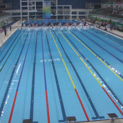 Gresie piscină Azul