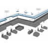 margine piscina sistem finlandez