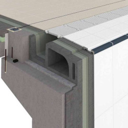 margine piscina sistem finlandez