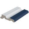 Margine Blanco îngustă cu suport pentru gratar, bicoloră